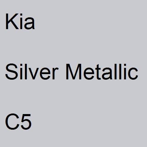 Kia, Silver Metallic, C5.